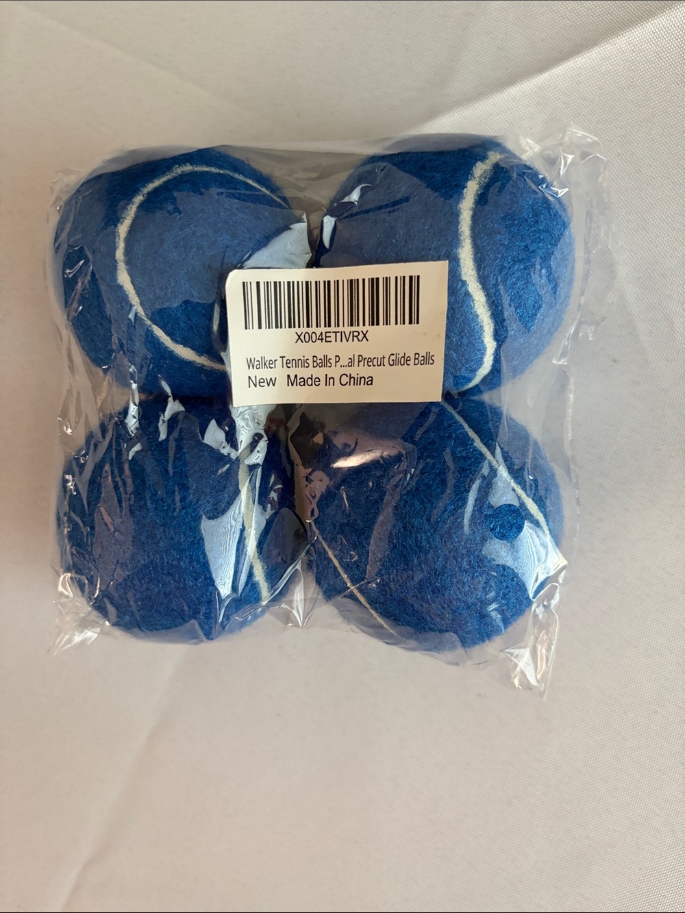 Walker & Furniture Glide Balls - Blue (Pack of 4)